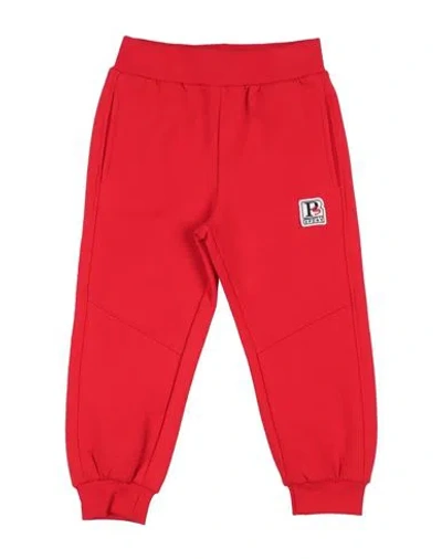 Paciotti Babies'  Toddler Boy Pants Red Size 6 Cotton, Elastane