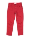 Paciotti Toddler Girl Pants Red Size 6 Cotton, Elastane In Red