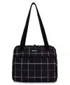 Pack It Freezable Hampton Lunch Bag In Black Grid