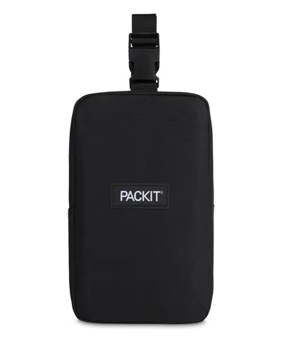 Packit Pack It Freezable 8" Upright Snack Box In Black