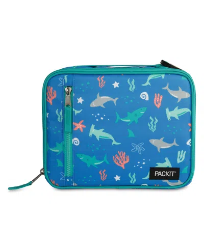 Packit Pack It Freezable Classic 8.25" Lunch Box In Sea Shark