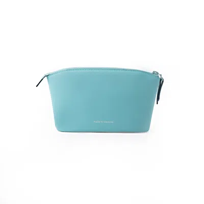 Pack'n Travel Green Medium Make-up Bag Turquoise