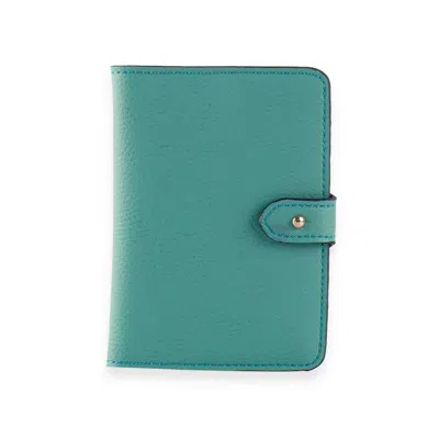 Pack'n Travel Green Passport Holder Turquoise