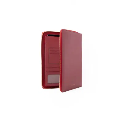 Pack'n Travel Ipad Case Cherry Red In Metallic
