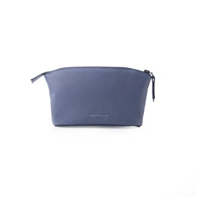 Pack'n Travel Medium Make-up Bag Dark Blue