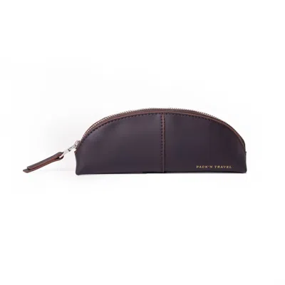 Pack'n Travel Purple Mini Make-up Bag Deep Plum