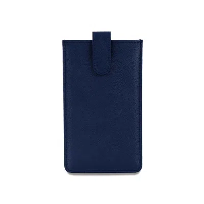 Pack'n Travel Women's Glasses Case Dark Blue In Orange