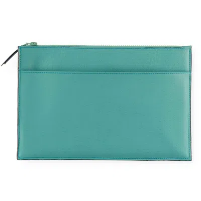 Pack'n Travel Women's Green Clutch Turquoise