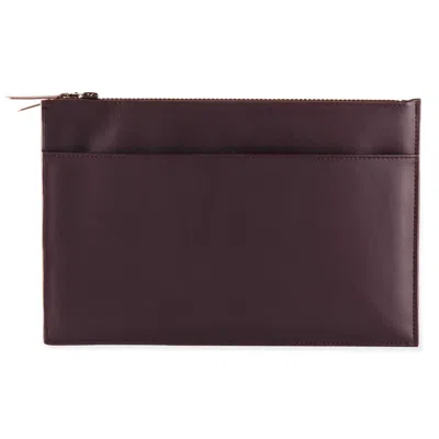 Pack'n Travel Women's Purple Clutch Deep Plum
