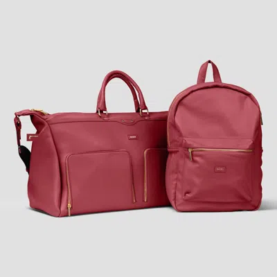 Packs Travel Tribeca Bag Set In Red