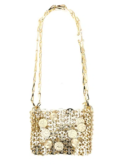 Paco Rabanne 1969 Dwarf Bag With Medals In Gold