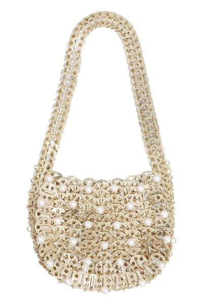 Paco Rabanne 1969 Mini Handbag In Gold