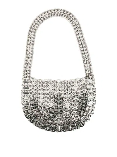 Paco Rabanne 1969 Moon Bag In Silver