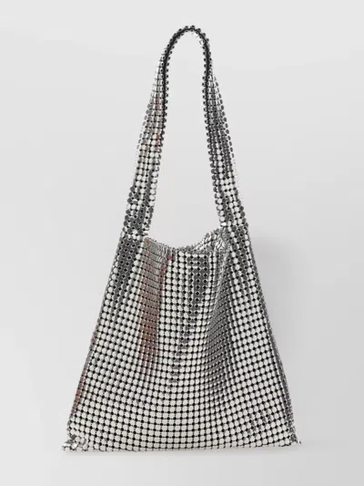 RABANNE CHAINMAIL MESH HOBO TOTE BAG