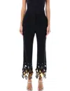 PACO RABANNE CREPE TROUSERS