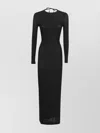 Rabanne Luxe Black Maxi Dress