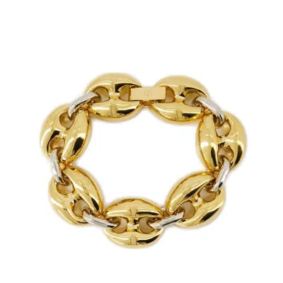 Rabanne Paco  Eight Chunky Bicolored Chain In Gold