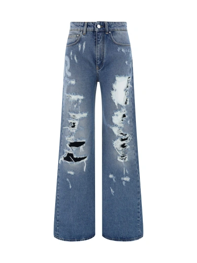 Paco Rabanne Jeans In Denim Blue