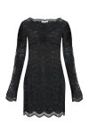 Rabanne Lace Mini Dress In Black