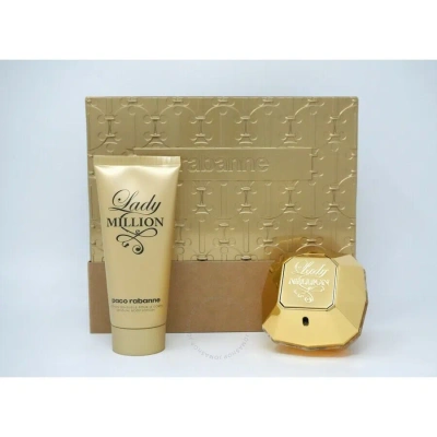 Paco Rabanne Ladies Lady Million Gift Set Fragrances 3349668623624 In Orange