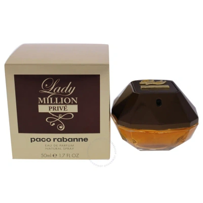 Rabanne Paco  Ladies Lady Million Prive Edp Spray 1.7 oz Fragrances 3349668535439 In Honey / Orange / Raspberry