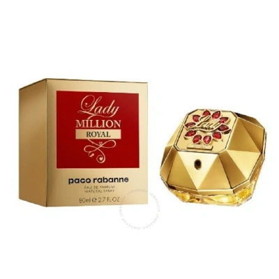 Rabanne Paco  Ladies Lady Million Royal Edp Spray 2.7 oz Fragrances 3349668617173 In White