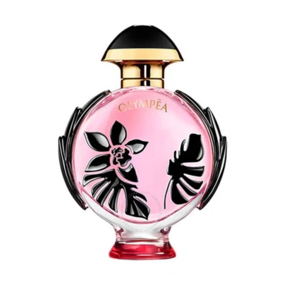 Paco Rabanne Ladies Olympea Flora Edp Spray 1.69 oz Fragrances 3349668614462 In Black / Pink