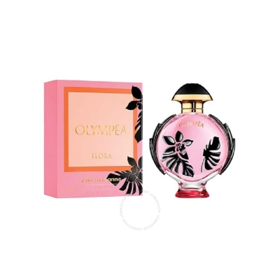 Paco Rabanne Ladies Olympea Flora Edp Spray 2.7 oz Fragrances 3349668614479 In Black / Pink