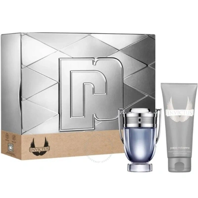 Rabanne Paco  Men's Invictus Gift Set Fragrances 3349668603541 In N/a