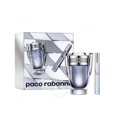 Paco Rabanne Men's Invictus Gift Set Fragrances 3349668604258 In N/a