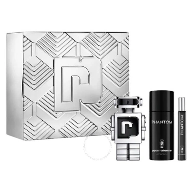 Paco Rabanne Men's Phantom Gift Set Fragrances 3349668608416 In Lemon