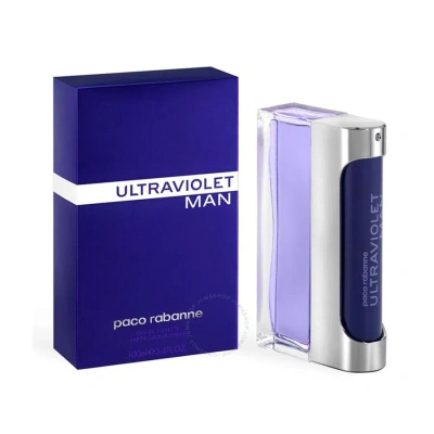 Rabanne Paco  Men's Ultraviolet Man Edt Spray 3.3 oz (tester) Fragrances 3349666011355 In Violet