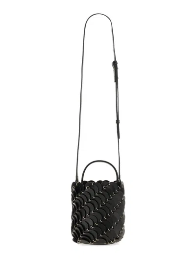 Paco Rabanne Paco Small Bucket Bag In Black