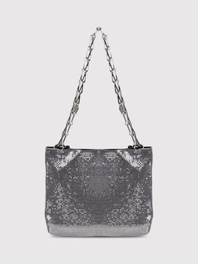 Rabanne Pixel 1969 Shoulder Bag In Metallic