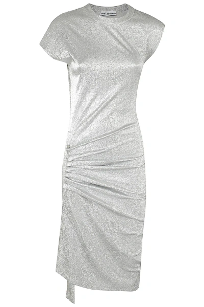 Paco Rabanne Robe In Silver