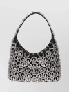 RABANNE SPHERE CURVED CHAINMAIL TOTE WITH SHOULDER STRAP