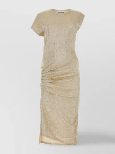 Rabanne Paco  Dress In Gold