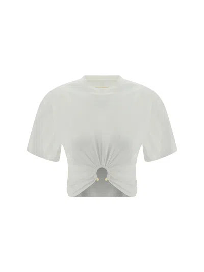 Rabanne T-shirt In Off White