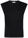 Rabanne Chain-detail Cotton T-shirt In Black