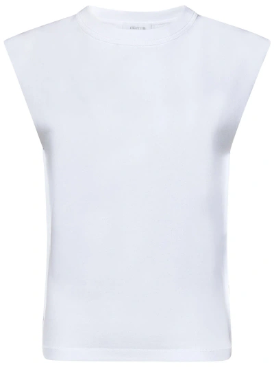 Paco Rabanne Tank Top In Bianco