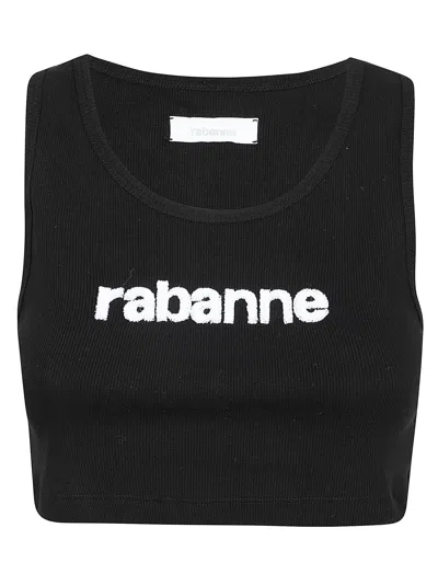 Rabanne Tee Shirt In Black
