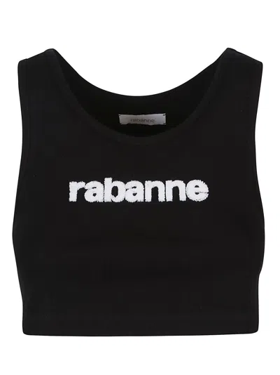 Paco Rabanne Top In Black