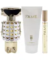 Rabanne Paco  Women's Fame 3pc Gift Set