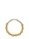 Rabanne Two-tone Chain Link Necklace In Gold