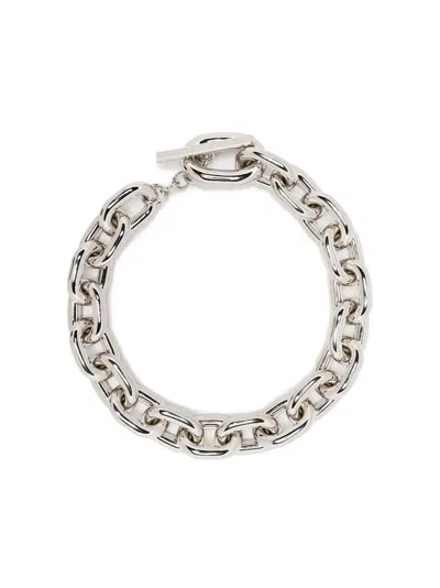Paco Rabanne Xl Link Necklace In Silver