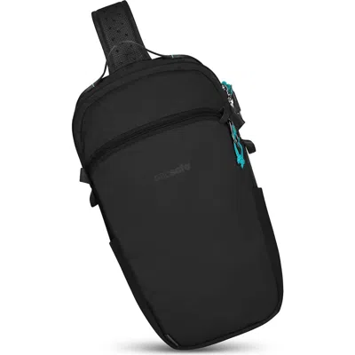 Pacsafe Eco 12l Anti Theft Sling Backpack In Econyl Black