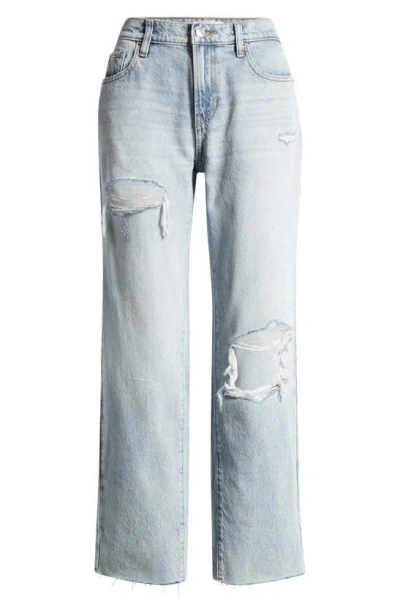 Pacsun '90s Ripped Straight Leg Jeans In Kennedy