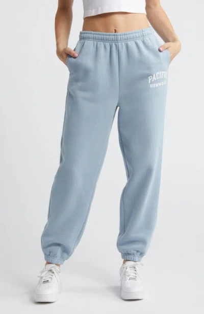 Pacsun Arch Sweatpants In Dusty Blue