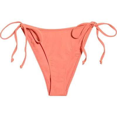 Pacsun Ari Side Tie Bikini Bottoms In Pink