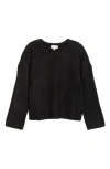 Pacsun Aria Crewneck Sweater In Black